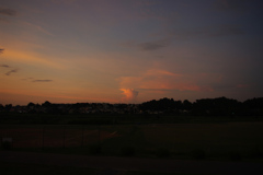 琥珀色の入道雲