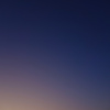 夏の群青色の快晴空