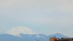 富士山の雪