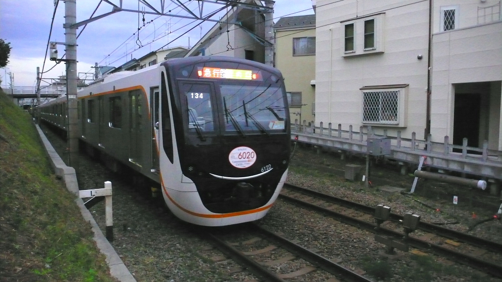ｷﾀ----(ﾟ∀ﾟ)---- 東急6020系
