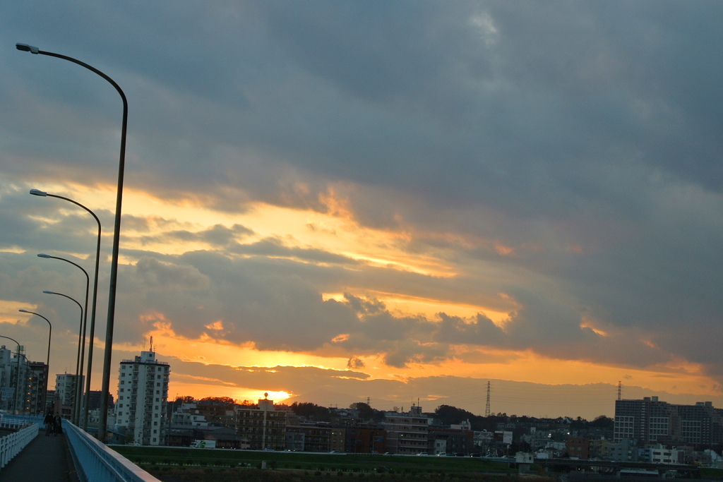 夕焼けな雲