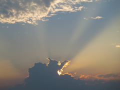 雲の影