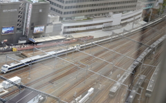 JR大阪駅で電車がいっぱいｷﾀー