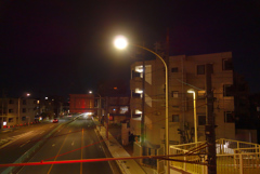 深夜の国道246号線