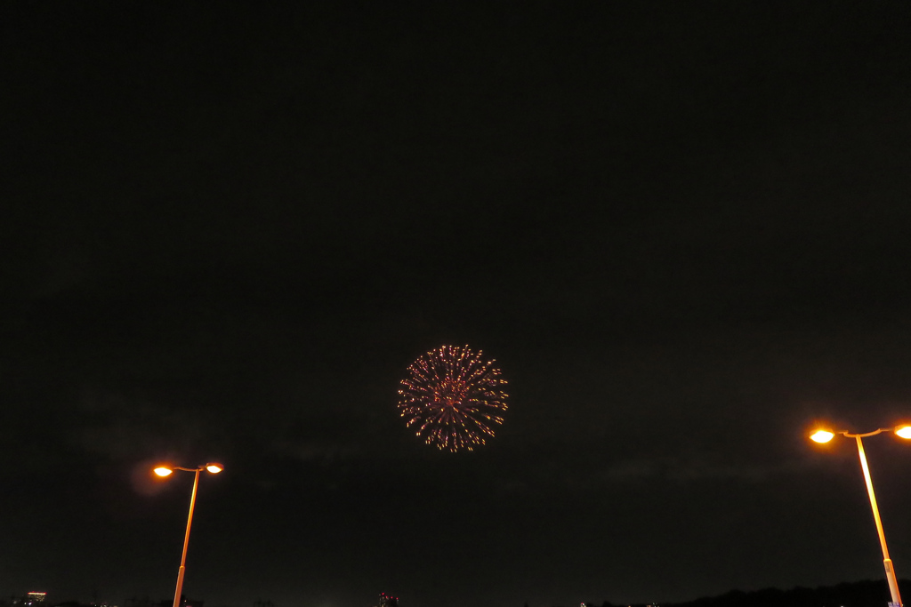 丸子の渡し花火