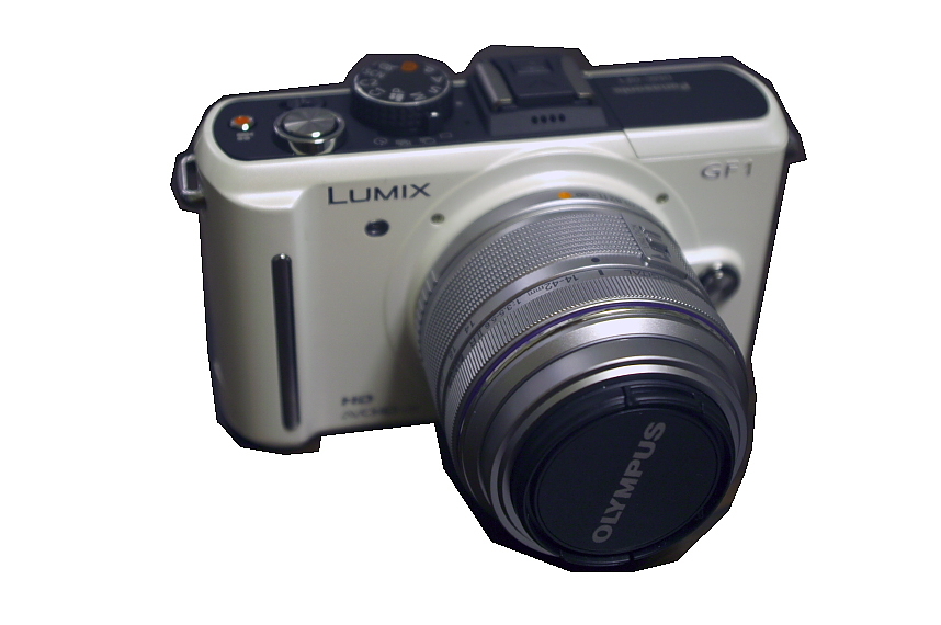 “Lumix”DMC-GF1 シェルホワイト