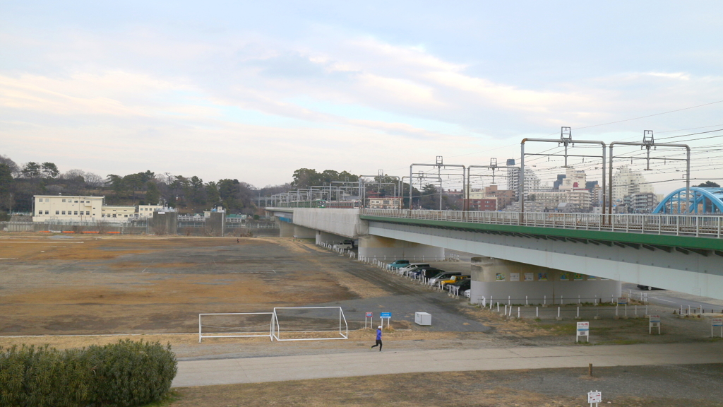 あ〜あ　東急5050系「青ガエル」とすれ違い