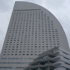 横浜コンチネンタルホテルの窓