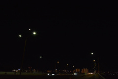 国道246号線の夜景