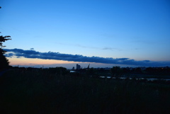 長〜い雲