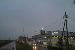雨の中の多摩川散歩 雨の中の多摩川散歩