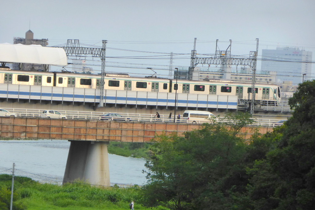 東急2020系 側面