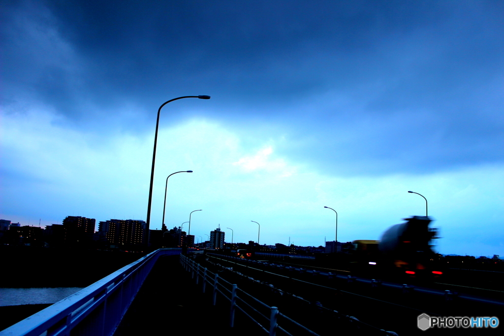 雲の青空