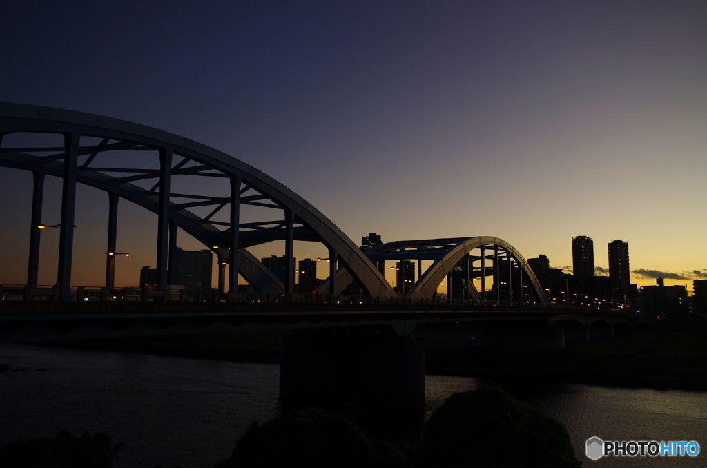 丸子橋の撮影スポット
