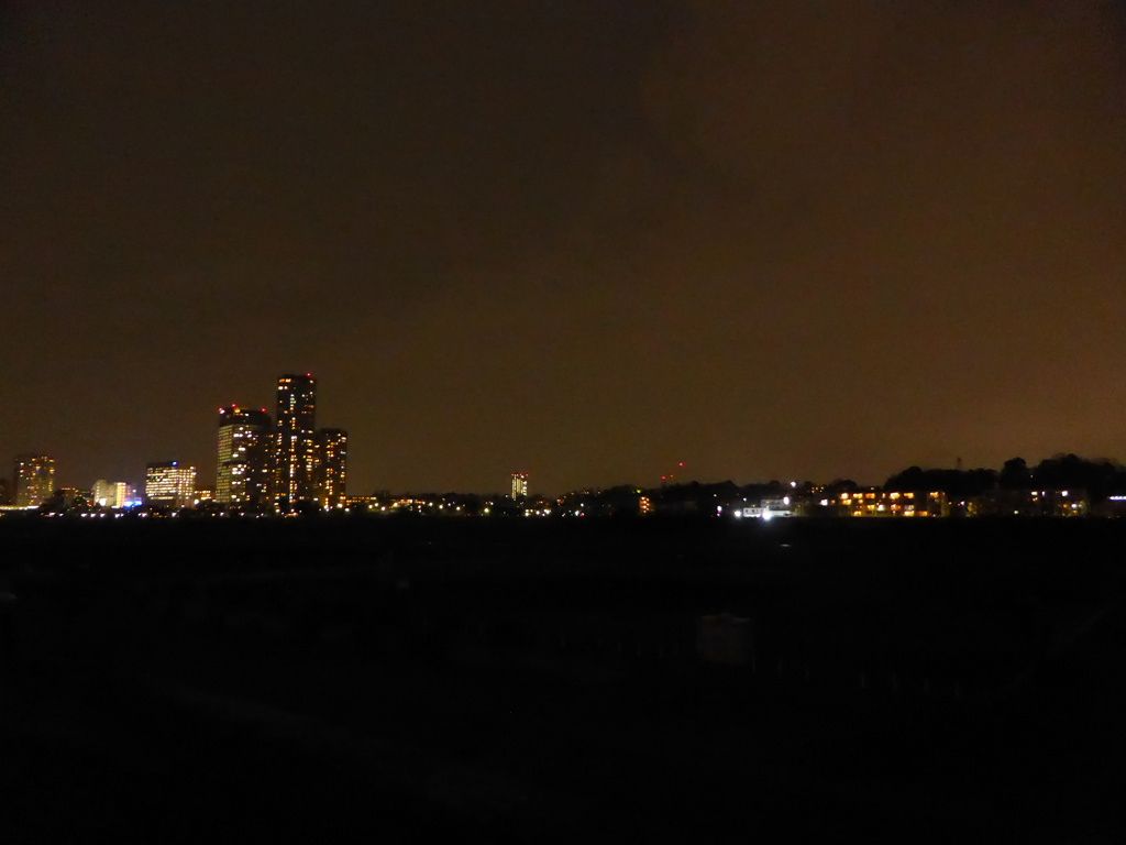 二子玉川の寒い夜景