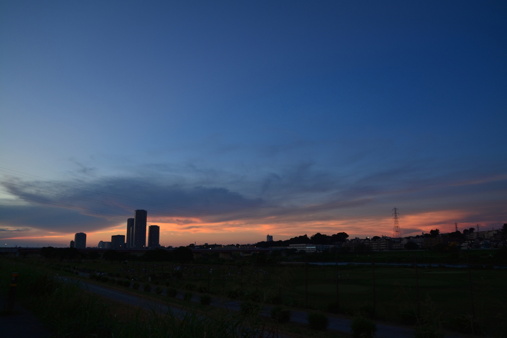 夏の黄昏