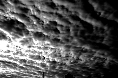 空に雲①
