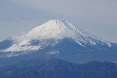 鍋割山より富士山