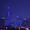 Night town in Fukuoka.