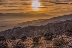 ジュリアンに沈む夕陽