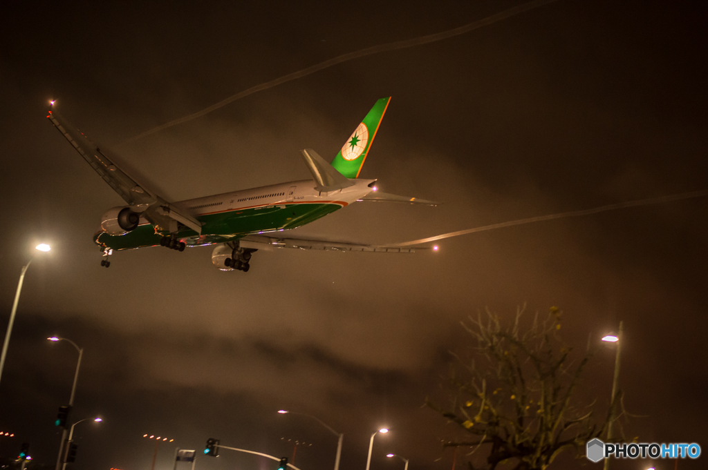 Night Landing(eva air)