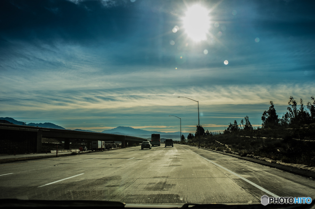 Towards to San Bernardino