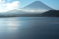 初めての富士山@本栖湖