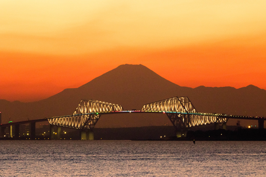 ベイエリアの夕景1