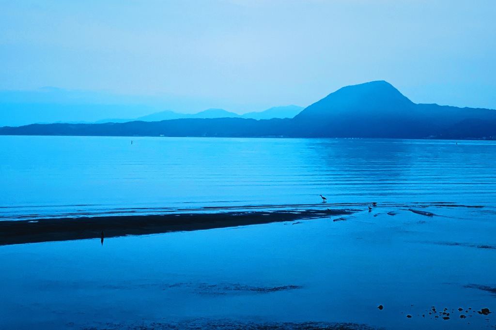 blue