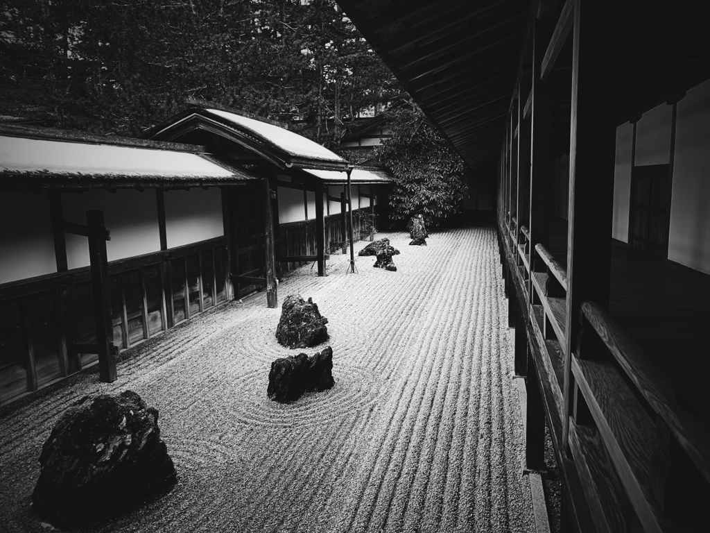 金剛峯寺 冬