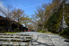三千院門跡　門前