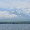 富士山　山中湖畔
