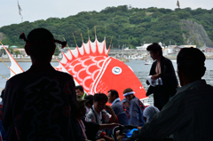 豊浜鯛祭り_鯛をつまみに宴会