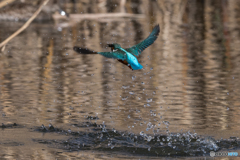 飛沫を振り払い