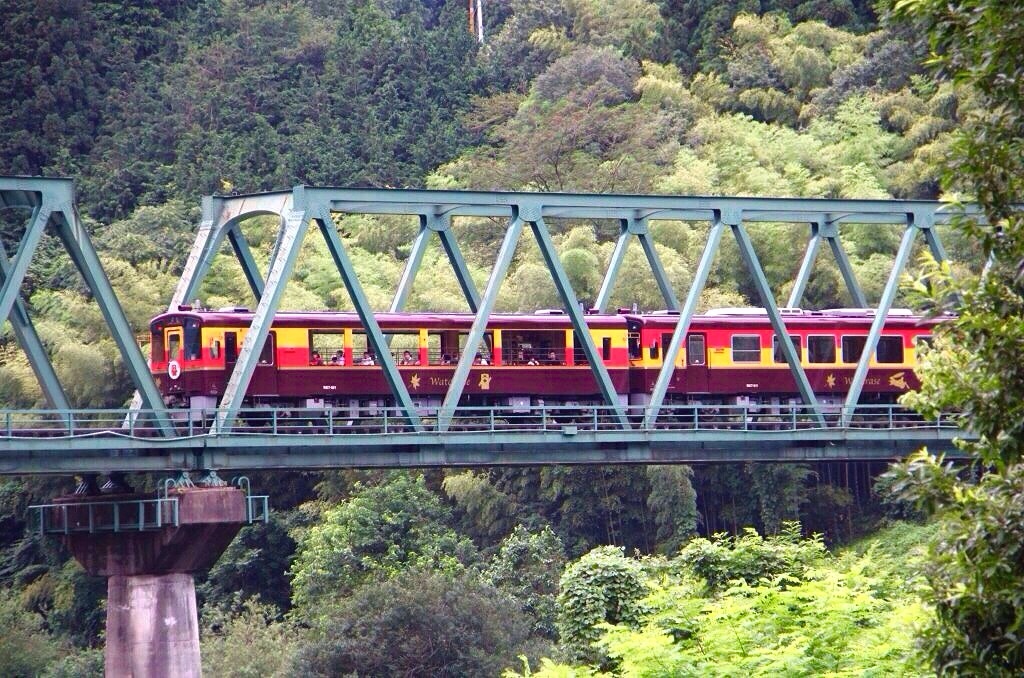 鉄橋と電車