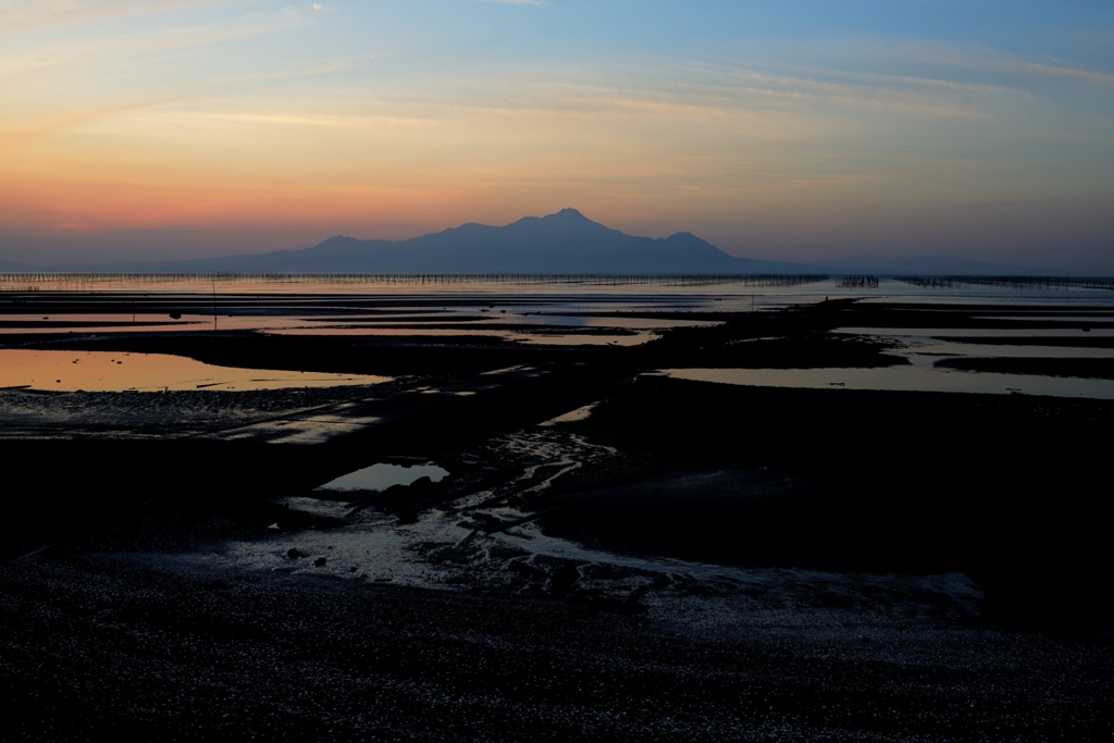 夕暮れ時に見つけた景色