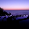 夕暮れの千枚田