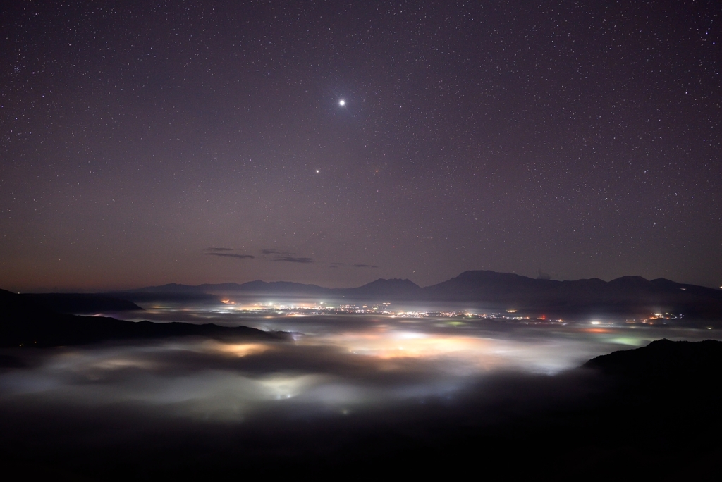 夜明け前の幻想