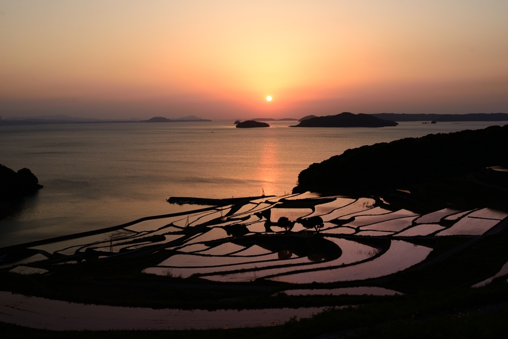 これぞ日本の夕景