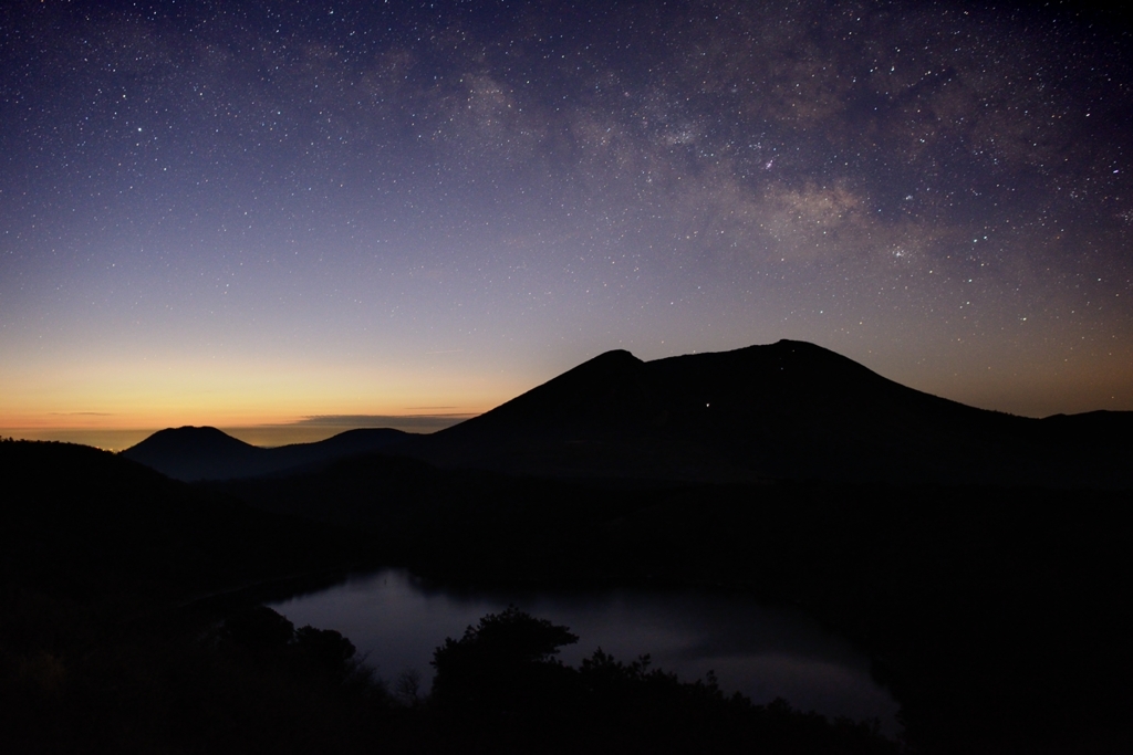 霧島の夜明け