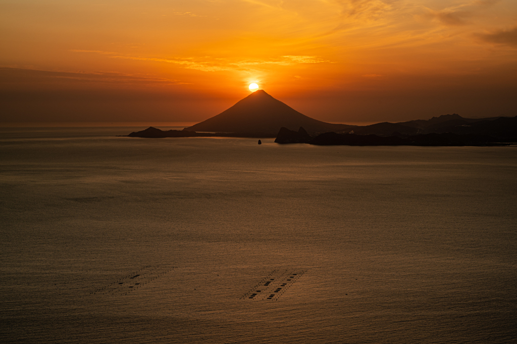 やべ～夕日