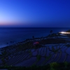 夕暮れの千枚田