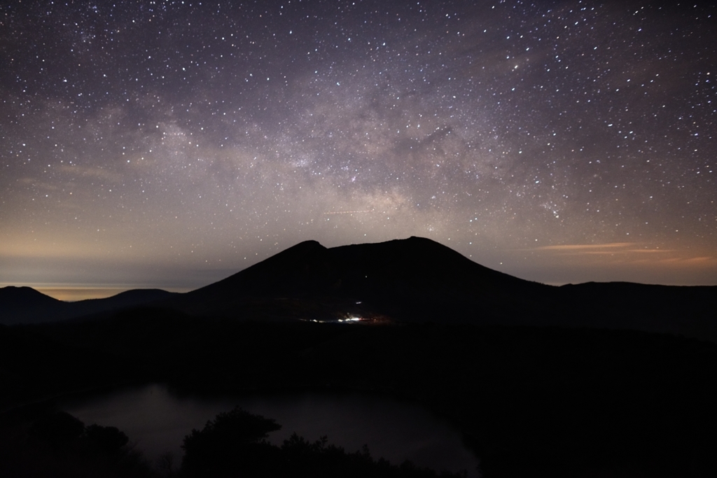 霧島と星空