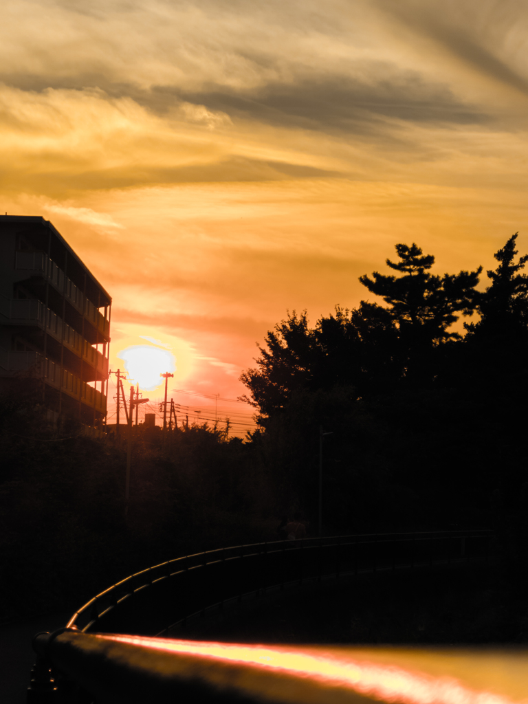 夕焼け散歩