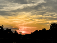 夕焼け散歩