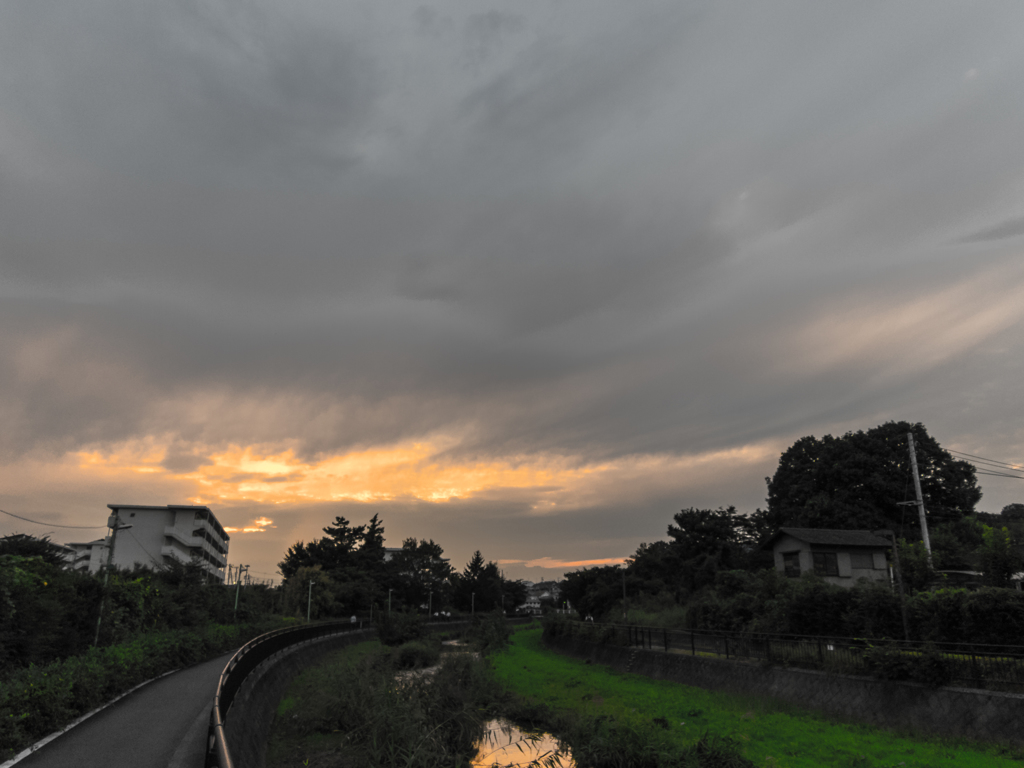 夕焼け散歩