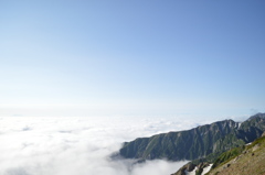 白馬三山　縦走路