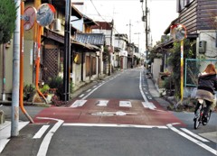 普通の人びとが普通に暮らす普通の町並み