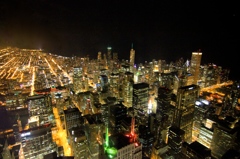 ChicagoのSkydeckから