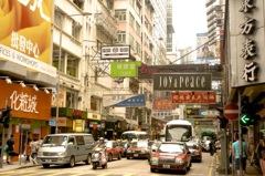 香港の街